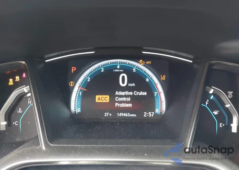 2021 Honda Civic Ex z USA, uszkodzony, nr VIN SHHFK7H69MU208714